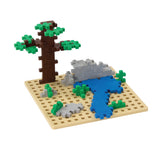 Plus-Plus Baseplate Builder - Savanna