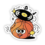 Big Moods Basketball Vinyl Sticker