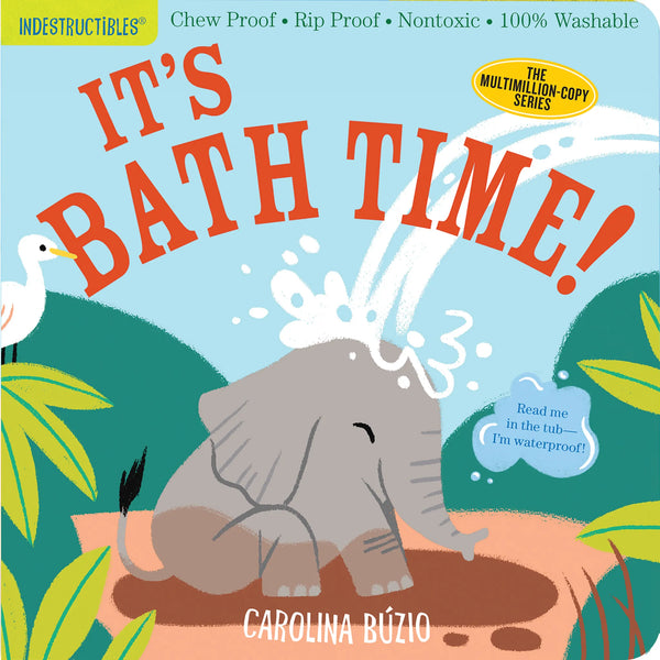 *NEW* Indestructibles Books - It's Bath Time!