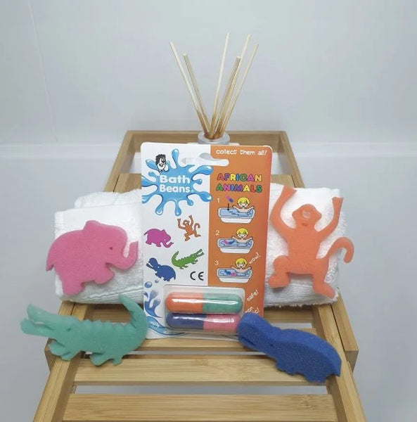 The Bean People Bath Beans - African Animals