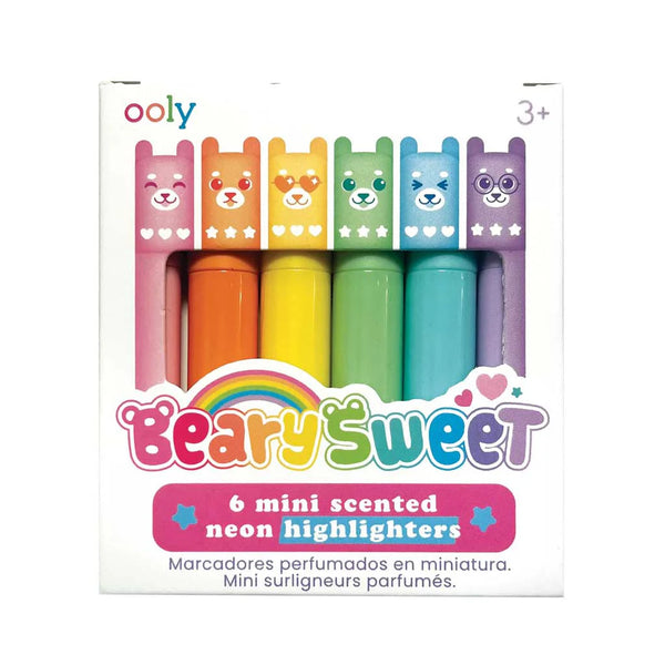 Ooly Beary Sweet Mini Scented Highlighters