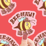 *NEW* Turtle's Soup 'Bee Haw' Vinyl Sticker