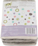OsoCozy Better Fit Organic Cotton/Bamboo Prefolds, 6-Pack