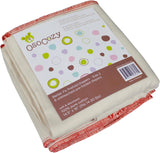OsoCozy Better Fit Unbleached Cotton Prefolds, 6-Pack