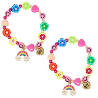 *NEW* Pink Poppy BFF Bracelet Set