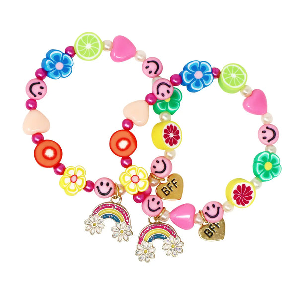 *NEW* Pink Poppy BFF Bracelet Set
