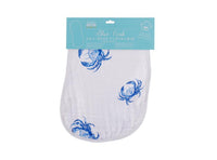 *COMING SOON* Little Hometown 2-in-1 Burp Cloth & Bib: Blue Crab
