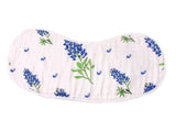 Little Hometown 2-in-1 Burp Cloth & Bib: Bluebonnets