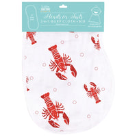 *COMING SOON* Little Hometown 2-in-1 Burp Cloth & Bib: Heads or Tails