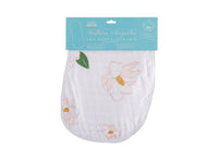 Little Hometown 2-in-1 Burp Cloth & Bib: Southern Magnolia