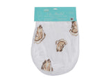 Little Hometown 2-in-1 Burp Cloth & Bib: Aw, Shucks!