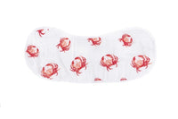 *COMING SOON* Little Hometown 2-in-1 Burp Cloth & Bib: Pink Crab