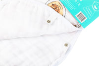 Little Hometown 2-in-1 Burp Cloth & Bib: Shrimp & Grits