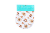 Little Hometown 2-in-1 Burp Cloth & Bib: Shrimp & Grits