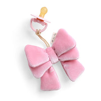 *NEW* Itzy Ritzy Bitzy Pal Natural Rubber Pacifier & Lovey - Bow