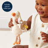 *COMING SOON* Itzy Ritzy Bitzy Pal Natural Rubber Pacifier & Lovey - Goose
