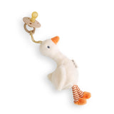 *COMING SOON* Itzy Ritzy Bitzy Pal Natural Rubber Pacifier & Lovey - Goose