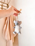Itzy Ritzy Bitzy Pal Natural Rubber Pacifier & Lovey - Koala