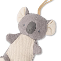 Itzy Ritzy Bitzy Pal Natural Rubber Pacifier & Lovey - Koala