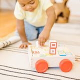 Melissa & Doug Classic ABC Block Cart