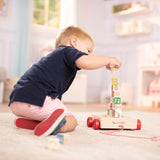Melissa & Doug Classic ABC Block Cart