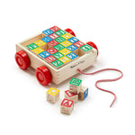 Melissa & Doug Classic ABC Block Cart