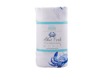 *COMING SOON* Little Hometown Muslin Swaddle Blanket - Blue Crab