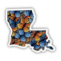 Big Moods Louisiana Colorful Vinyl Stickers