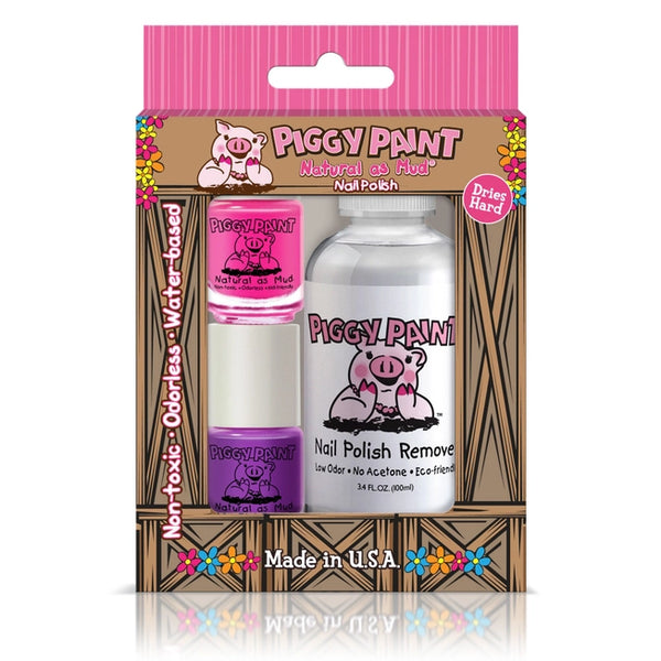 Piggy Paint Polish and Remover Box Set