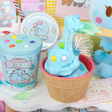 *NEW* Kawaii Slime Company Bubblegum Scented Ice Cream Pint Slime