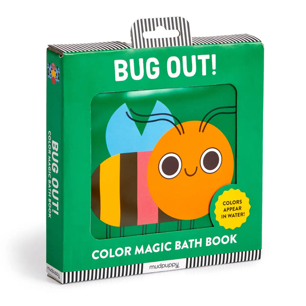 *NEW* Mudpuppy Color Magic Bath Book: Bug Out!