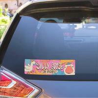 Big Moods 'Silly Goose On Board' Bumper Sticker