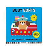 *COMING SOON* Mudpuppy Color Magic Bath Book: Busy Boats