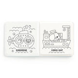 *COMING SOON* Mudpuppy Color Magic Bath Book: Busy Boats