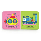 *COMING SOON* Mudpuppy Color Magic Bath Book: Busy Boats