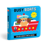 *COMING SOON* Mudpuppy Color Magic Bath Book: Busy Boats