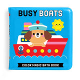 *COMING SOON* Mudpuppy Color Magic Bath Book: Busy Boats