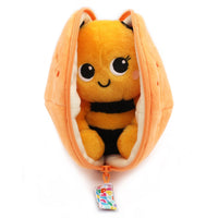 *NEW* Flipetz 2-in-1 Plush - Buzzet the Bee/Tangerine