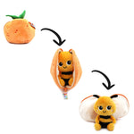 *NEW* Flipetz 2-in-1 Plush - Buzzet the Bee/Tangerine
