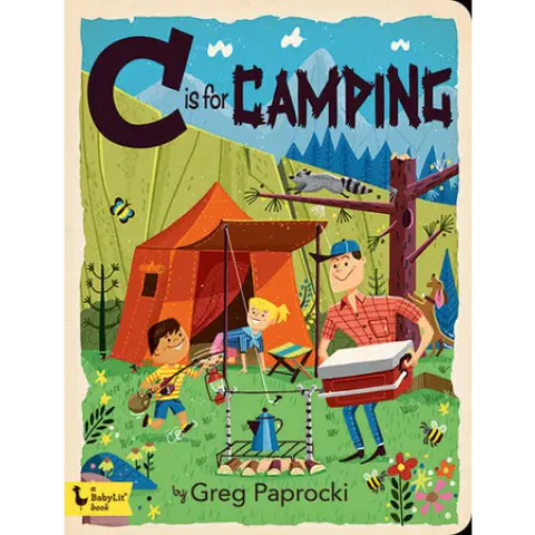 BabyLit Alphabet Books - C is for Camping