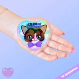 *NEW* LooLooKazoo Cat Lover Holographic Vinyl Stickers