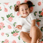 *COMING SOON* Little Hometown Muslin Swaddle Blanket - Camellia