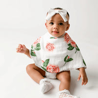 *COMING SOON* Little Hometown 2-in-1 Burp Cloth & Bib: Camellia