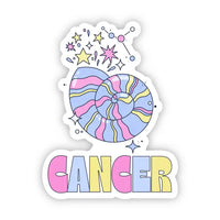 Big Moods Zodiac Vinyl Stickers - Cancer