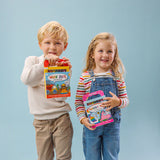 Ooly Carry Along Coloring Book and Crayon Kit - Work Zone