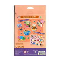 Ooly Stickiville Cat Cafe Chocolate Scented Stickers