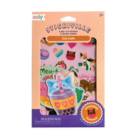 Ooly Stickiville Cat Cafe Chocolate Scented Stickers