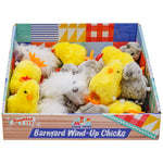 *NEW* Toysmith Farm Fresh Barnyard Wind-Up Chicks