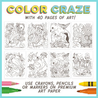 *NEW* Color Craze Coloring Book - Ocean Pals