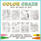 *NEW* Color Craze Coloring Book - Ocean Pals